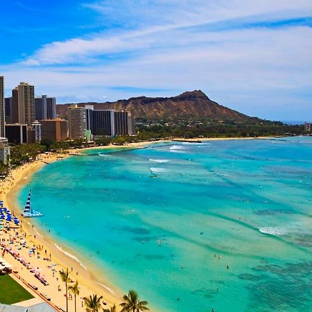 1414- Heart Of Waikiki With Kitchen - Free Parking - City View 호놀룰루 외부 사진